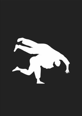 martial art silhouette5