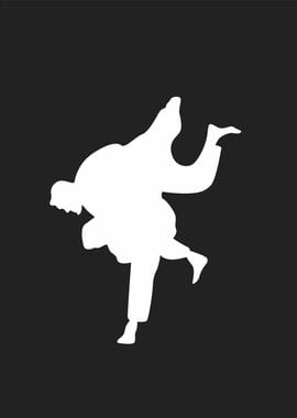 martial art silhouette3