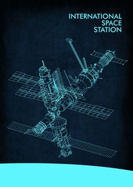 ISS BLUEPRINT NEON