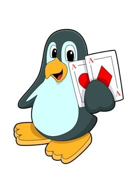 Penguin Poker Poker cards