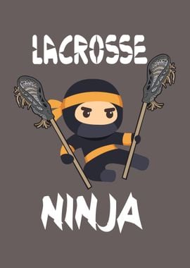 Lacrosse Ninja Player