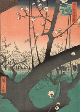 Plum Garden Kameido 1850s