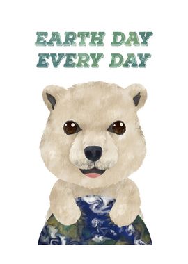 Earth day Polar Bear