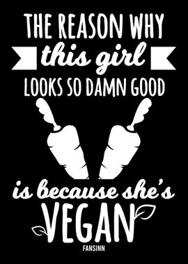 vegan saying for girls