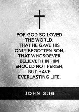 John 3 16