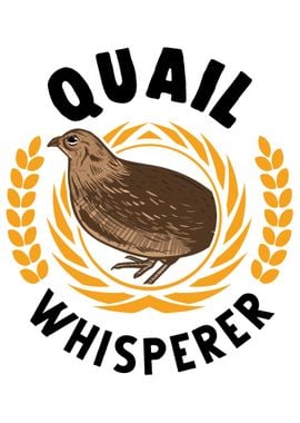 Quail Whisperer Hen Gift