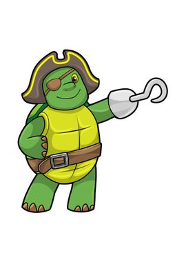 Turtle Pirate Hook hand