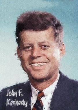 John F Kennedy Paintings