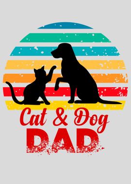 Cat and Dog Dad