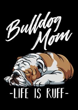 English Bulldog Mom Dog