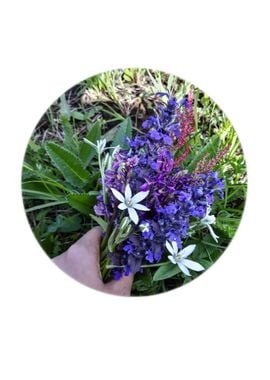 Spring wildflowers bouquet