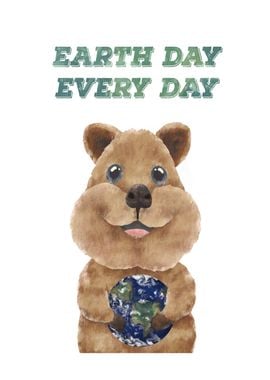 Earth day Quokka