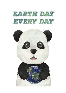 Earth day Panda