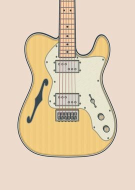 Vintage Blonde Thinline