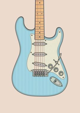 Daphne Blue Strat