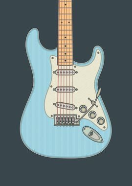 Daphne Blue Strat