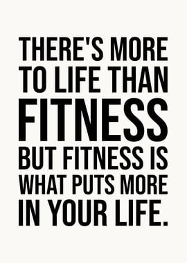 Fitness Puts More In Life