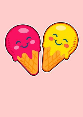 Cute Kawaii Ice Cream