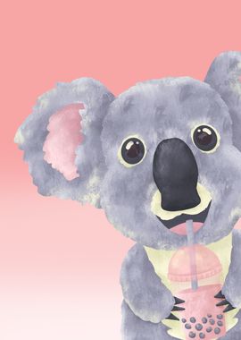 Koala Bear Boba Tea