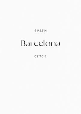 Barcelona Coordinates