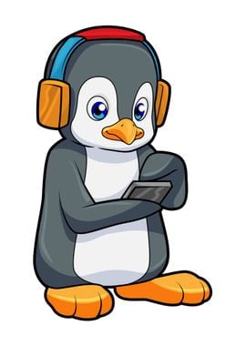 Penguin Music Headphone