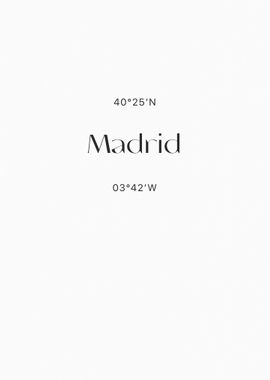 Madrid Coordinates