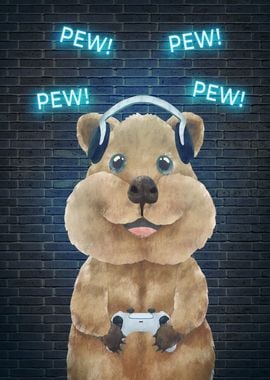 Pew Pew Quokka