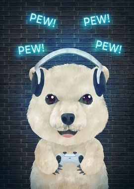 Pew Pew Polar Bear