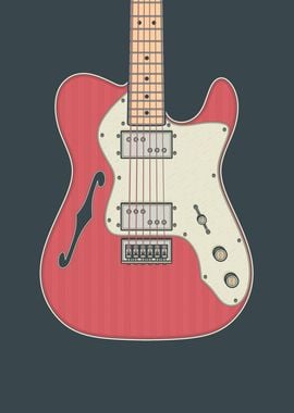 Candy Apple Red Thinline