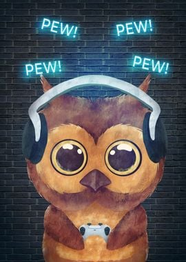 Pew Pew Owl