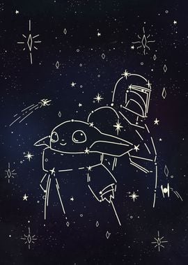 Mandalorian And Grogu Constellation