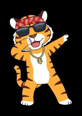 Dabbing Tiger