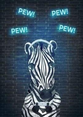 Pew Pew Zebra