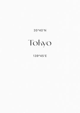 Tokyo Coordinates