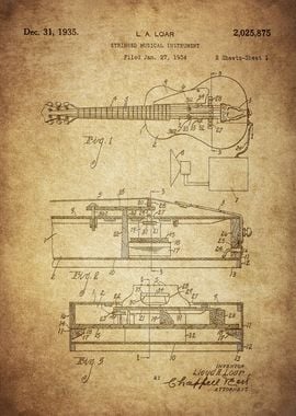 Guitar Patent