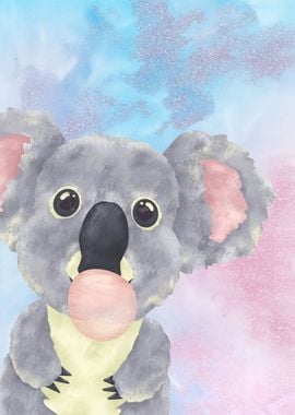 Koala Bear bubble gum