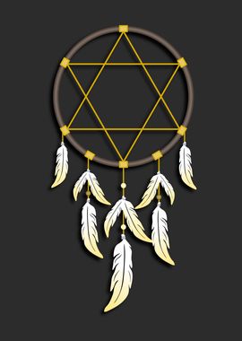 Star Of David Dreamcatcher