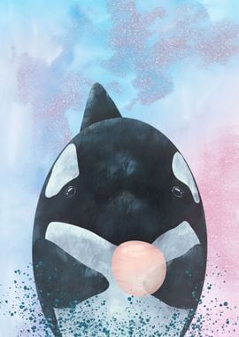 Dreamy Orca bubble gum