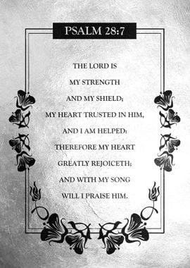 Psalm 28 7