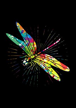 Colorful Dragonfly