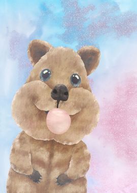 Dreamy Quokka bubble gum