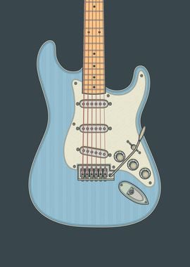 Sonic Blue Strat