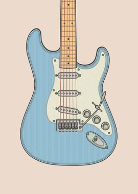 Sonic Blue Strat