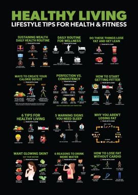 Health Fitness Infographic