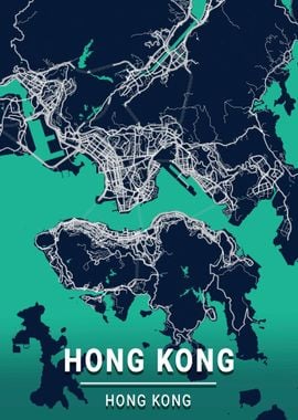 Hong Kong Map China