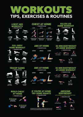 Workout Tip Infographic