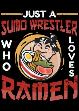 Japanese Sumo Ramen Kawaii