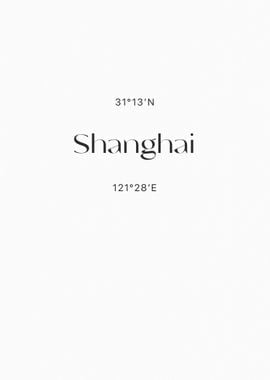 Shanghai Coordinates