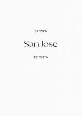 San Jose Coordinates