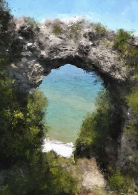 Arch Rock Mackinac Island